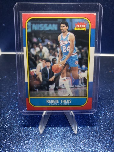 1986-87 Fleer Basketball #108 Reggie Theus