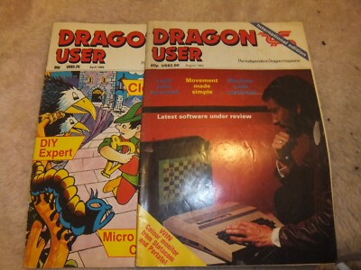 Dragon User Issues x2 supporting Dragon 32/64 - Retro computing and gaming