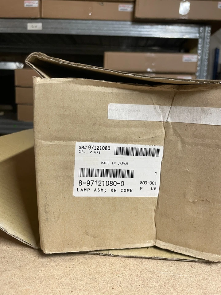 Luz de lámpara trasera cromada izquierda para Isuzu Holden TF TFR Rodeo Pickup '91 '96 GENUINA Foto 3 de 4