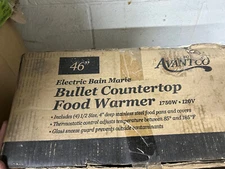 Avant Co Bullet Counter Top Food Warmer 46" electric buffet serving line BMFW4
