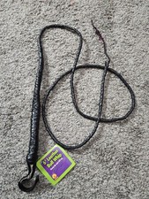 Rubies 6' Leather Bull Whip New with Tag Costume Accessory Halloween Dress Up