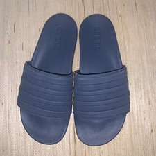 Adidas Adilette Comfort Slides/Sandals Womens 8/ Mens 7 Blue Preloved Ink NWT