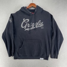 Diamond Supply Co Griptape Gray Hoodie Pullover Spellout Logo Mens Size Medium