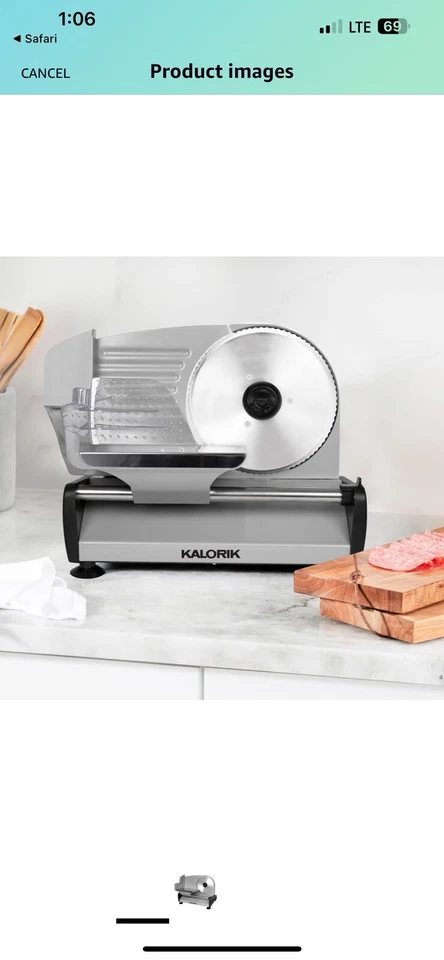 Cortadora de alimentos Kalorik AS27222 Foto 2 de 4