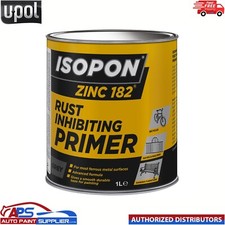 U-POL DAVIDS ISOPON ZINC 182 Rust Inhibiting Primer 1k 1L Z182/1 UPOL