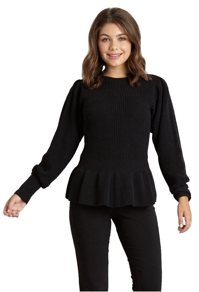 Suéteres para mujer negro Paisley