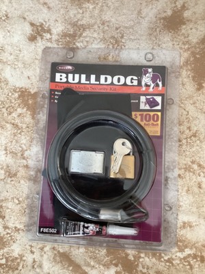 Belkin Bulldog Portable Media Security Kit #F8E502 Cable Lock Keys Travel Pouch