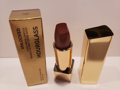 Hourglass Unlocked Satin Creme Lipstick #338 Lynx 0.14 Oz