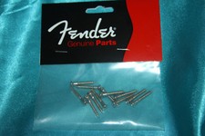 Fender Pure Vintage Strap Button Screws, Pack of 12, Nickel, MPN 0016188049