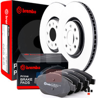 Brembo VorderbremsbeläGe Und -Scheiben FüR Citroen C3 C4 Peugeot 208 2008