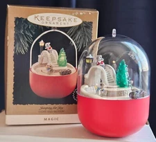 Hallmark Keepsake Magic Light ~ "JUMPING FOR JOY" ~ 1995  