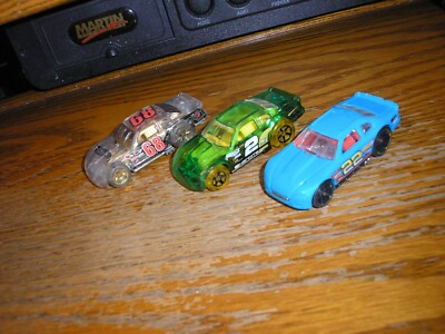 Nice Lot of Vintage Hot Wheels Stockar Late Model Circle Dirt Track Race  Cars