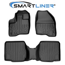 Smartliner Custom Fit Floor Mats 2 Row 2011-2014 Ford Explorer 2nd Row Console Smartliner Custom Fit Floor Mats 2 Row 2011-2014 Ford Explorer 2nd Row Console