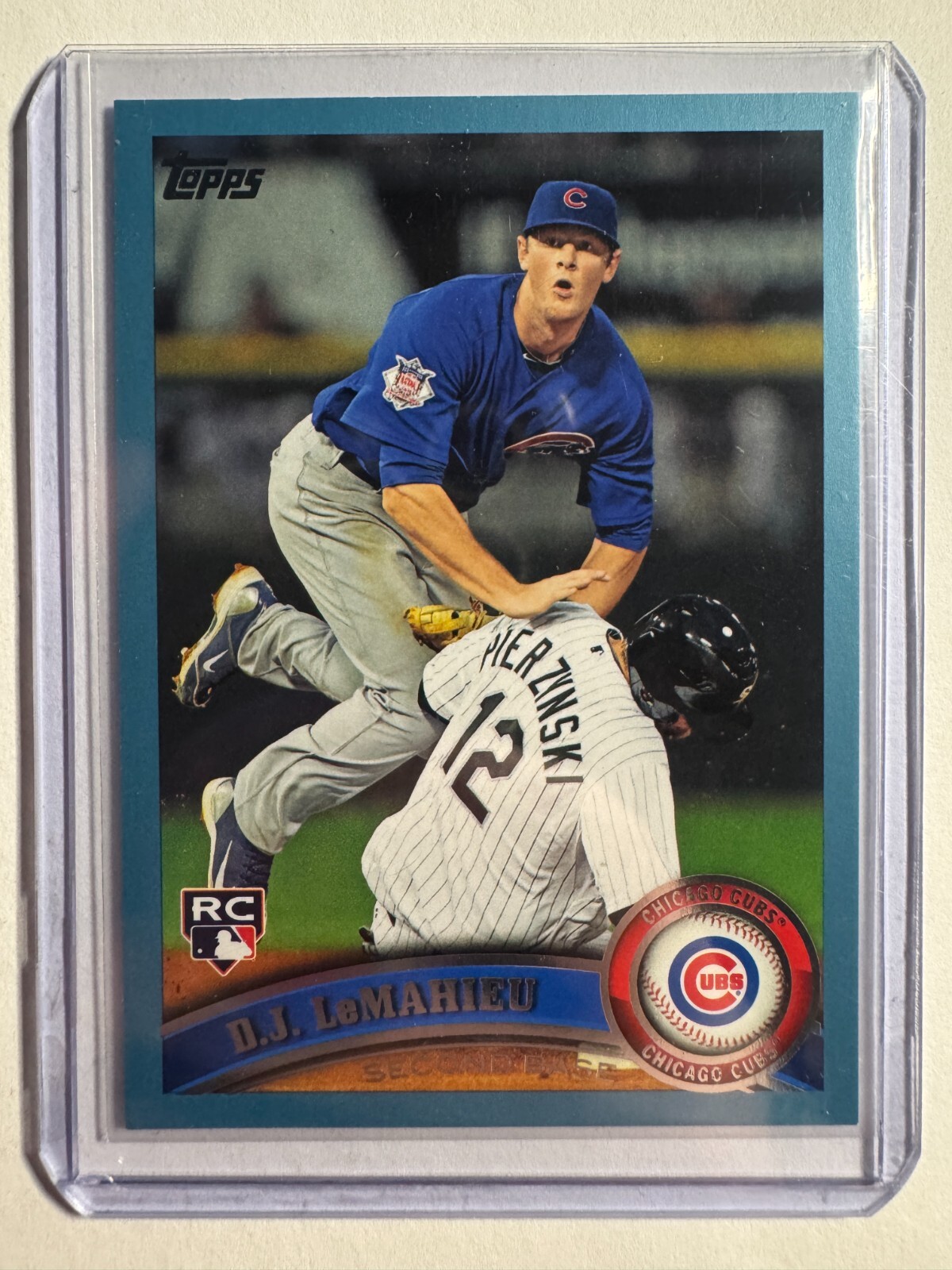 K283,771 - 2011 Topps Update Wal-Mart Blue Border #US205 D.J. LeMahieu