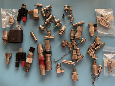 RF BNC Coaxial And Misc Adapter Mixed Lot