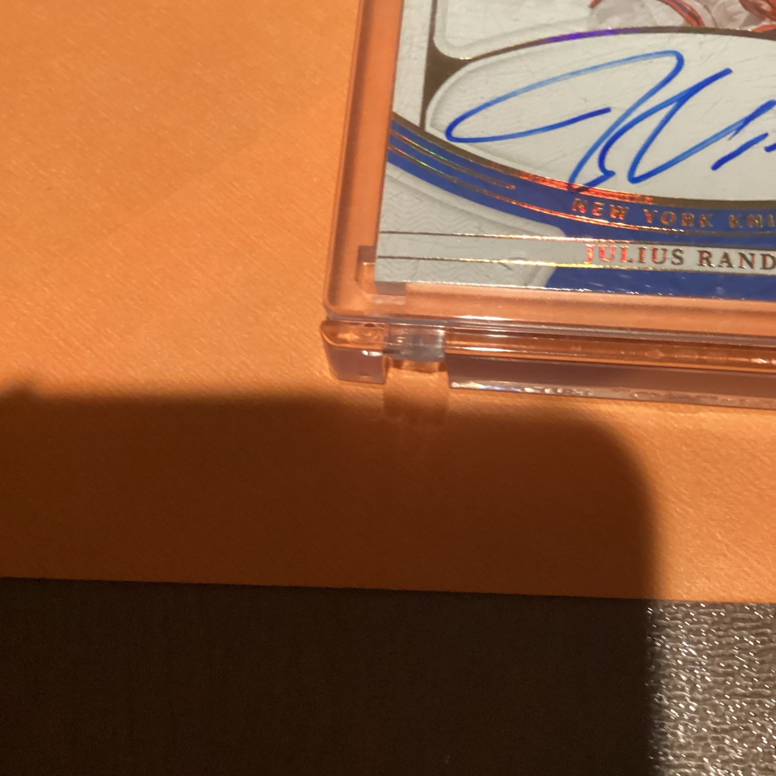 Panini 2021-22 National Treasures National Archives Ink Julius Randle Auto 07/10 view 4