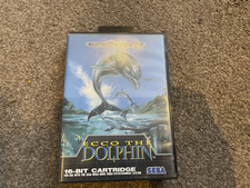 Thumbnail of ebay&reg; auction 278105504695 | Sega Mega Drive ECCO THE DOLPHIN - komplett in Box (CIB) - PAL - getestet