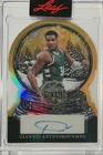 2025 Leaf Happy Holidays Giannis Antetokounmpo Auto Autograph #d 1/1 GOLD