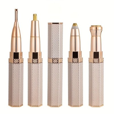 4-in-1 Rechargeable Beauty Trimmer - Rechargeable for Face & Body Grooming''