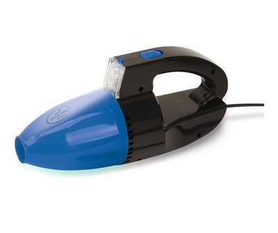 Turtle Wax Handheld Car Vacuum Cleaner With LED Light DC 12V Blue/Black 