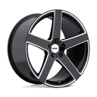 TSW RIVAGE 20X10 5x120 25 76.10 GLOSS BLACK W/ MILLED SPOKE Wheel/Rim ...