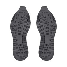 GULELAYAR Anti-Slip Rubber Shoe Repair Materials, Full Sole Small Size, Black