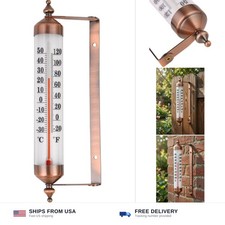 10.3 inches New Large Numbers Premium Quality Thermometer Indoor Outdoor Wate...