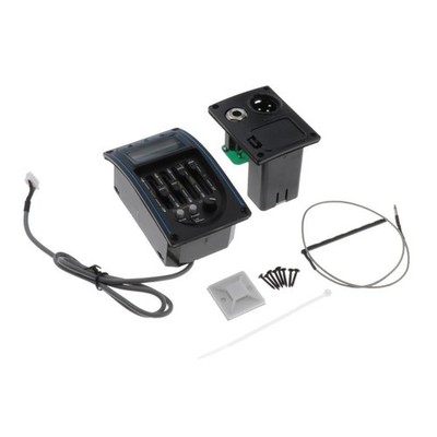 1pc Akustikgitarre Pickup Equalizer EQ Piezo Pickup Active Complete Kit
