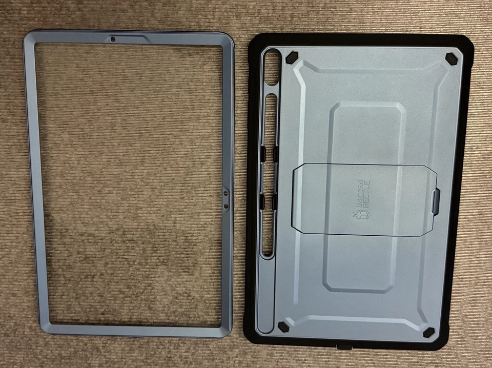 Funda Azul Supcase Unicornio Escarabajo Samsung Galaxy Tablet S7 FE 5G Foto 3 de 4