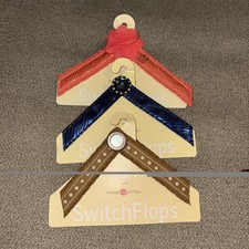 Switchflops Lindsay Phillips Lot Of 3 Interchangeable Straps Size Medium 7-8