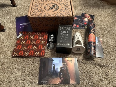 FairyLoot September 2024 Merch Box: The Dagger And The Flame (No Book)