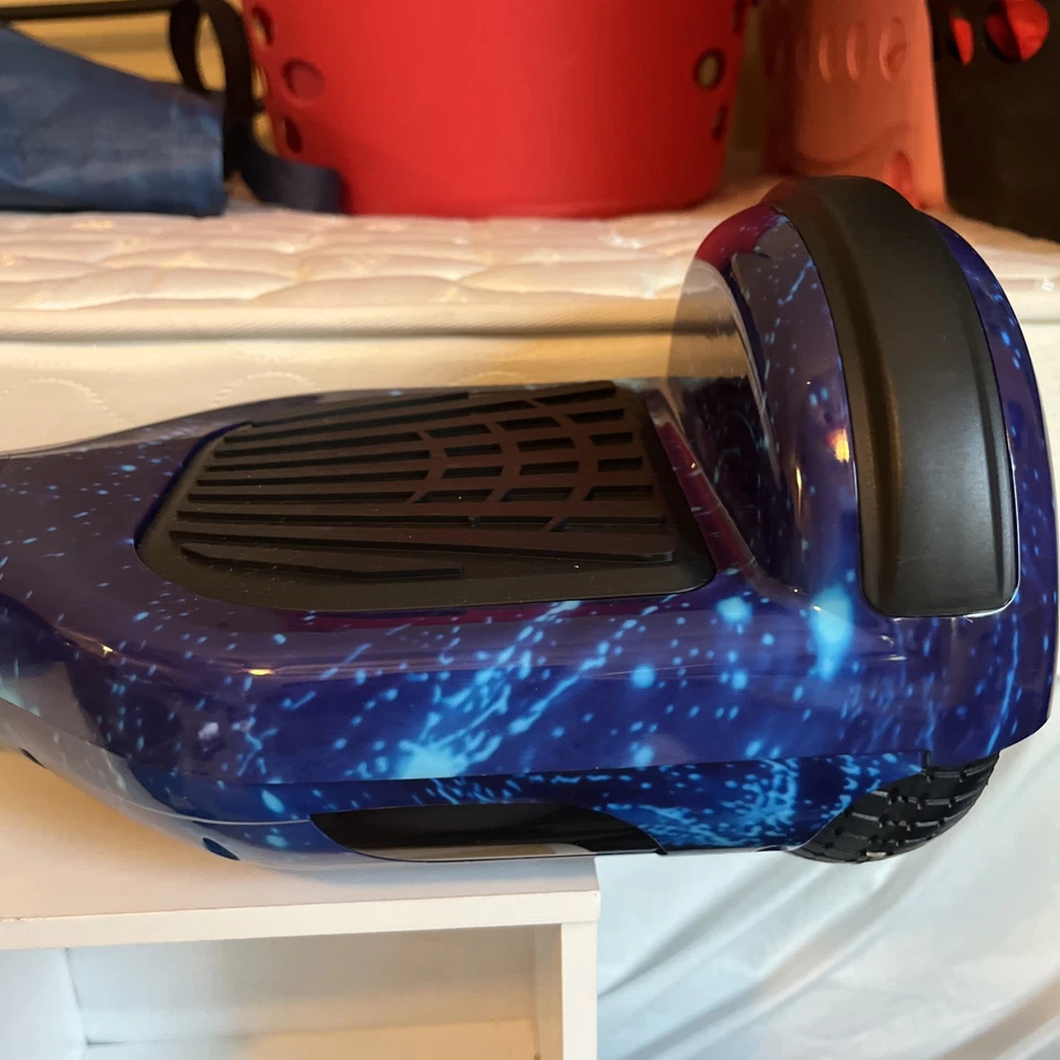 Scooter autoequilibrado, Galaxy Blue Sky Themed HY-A02, 6,5 pulgadas Foto 3 de 4