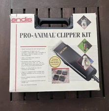 Andis Pro-Animal Home Clipper Kit & Storage Case Original Retail Packaging