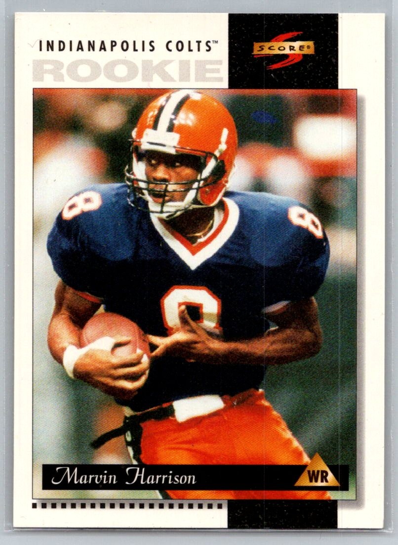 1996 Score Football #230 Marvin Harrison RC - VG - Indianapolis Colts