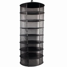 Herb Drying Rack Hanging 8 Layer Collapsible Mesh Dry Net Herb Dryer