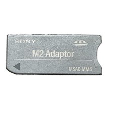 Sony M2 MSAC-MMS Adaptor Camera Memory Stick Adapter Gray Original  