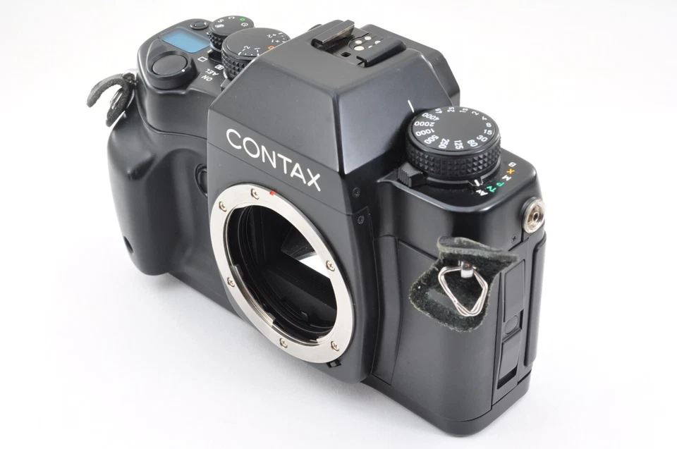 CONTAX RX analoge Spiegelreflexkamera schwarz 35 mm Gehäuse C/Y-Montierung... - Bild 2 von 4