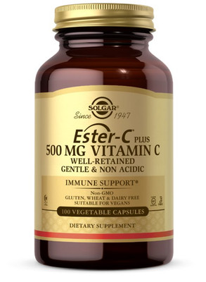 Solgar ESTER-C Plus 500 mg - 100 Kapseln - VITAMIN C als ESTER-C