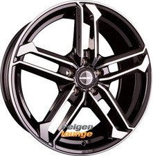 4x BORBET ATX Black Polished Glossy 8,5x19 ET30 5x112