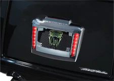 CIRO LED License Plate Frame Chrome 40080 TriGlide 09-23