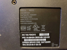 Dell WD19 Thunderbolt Docking Station See Pictured With 180w Charger / K20A001