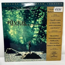 A River Runs Through It Laserdisc 51576 Widescreen WS LD Laser Disc Brad Pitt