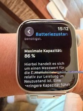Apple Apple Watch Series 9 Smartwatch 41 mm silbernes Aluminiumgehäuse