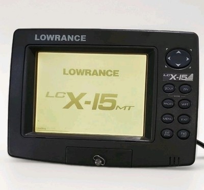 Lowrance LCX-15 MFD Fishfinder Sonar Chartplotter Display Head *30 DAY WARRANTY