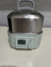 BUYDEEM G553 5-Quart Electric Food Steamer for 2-4 Servings Green