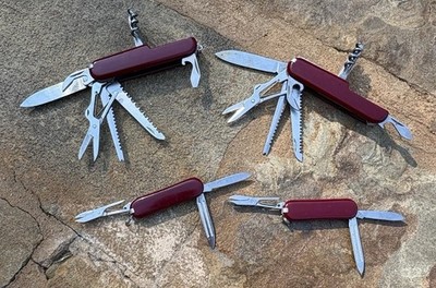 Swiss Type Multitool Knives Lot Of 4