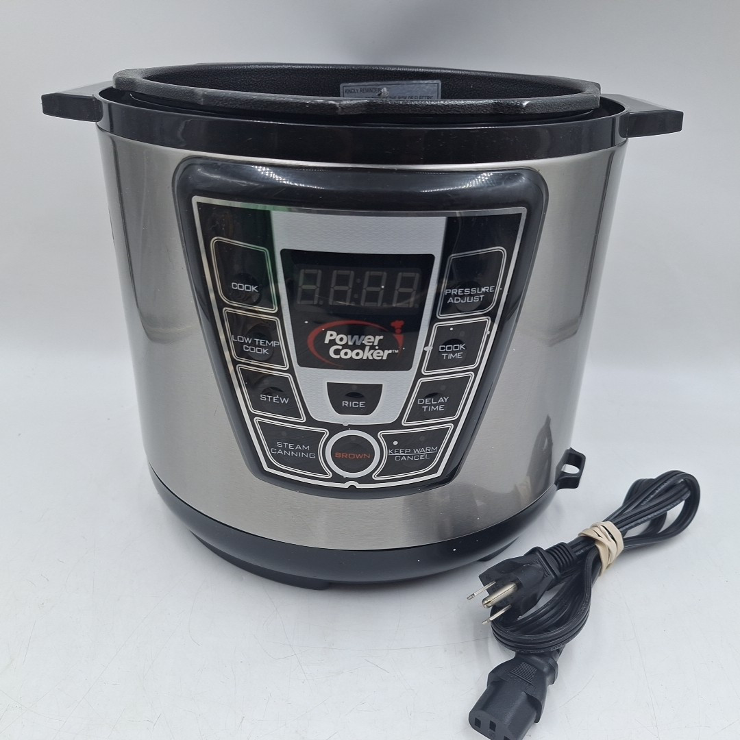 6 Quart  Pc-wal1 Silver Stainless Steel Tested Base Only