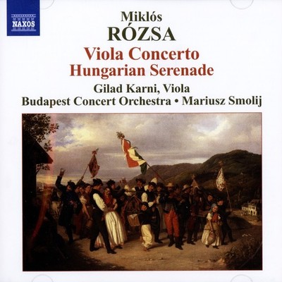 Miklos RÓZSA Viola Concerto, Hungarian Serenade (CD, Naxos, 2008)