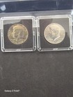 One TONER & Matching BU Twin Bicentenial 1976 Kennedy Half Dollar Duo — photo 1