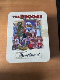 The Broons Tin 2014 Shortbread Empty Tin Collectors Item.